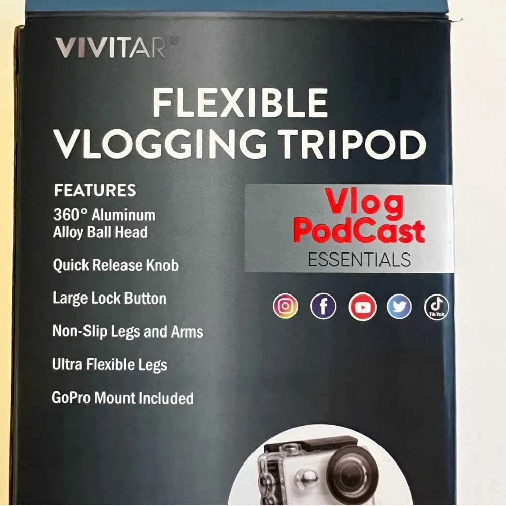 Vivitar Flexible Vlogging Tripod